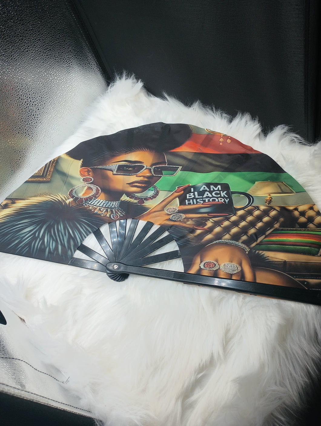 Clack Fan I am Black History